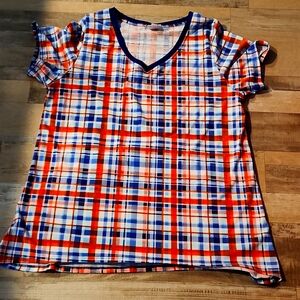 LuLaRoe Short Sleeve Shirt, V neck.